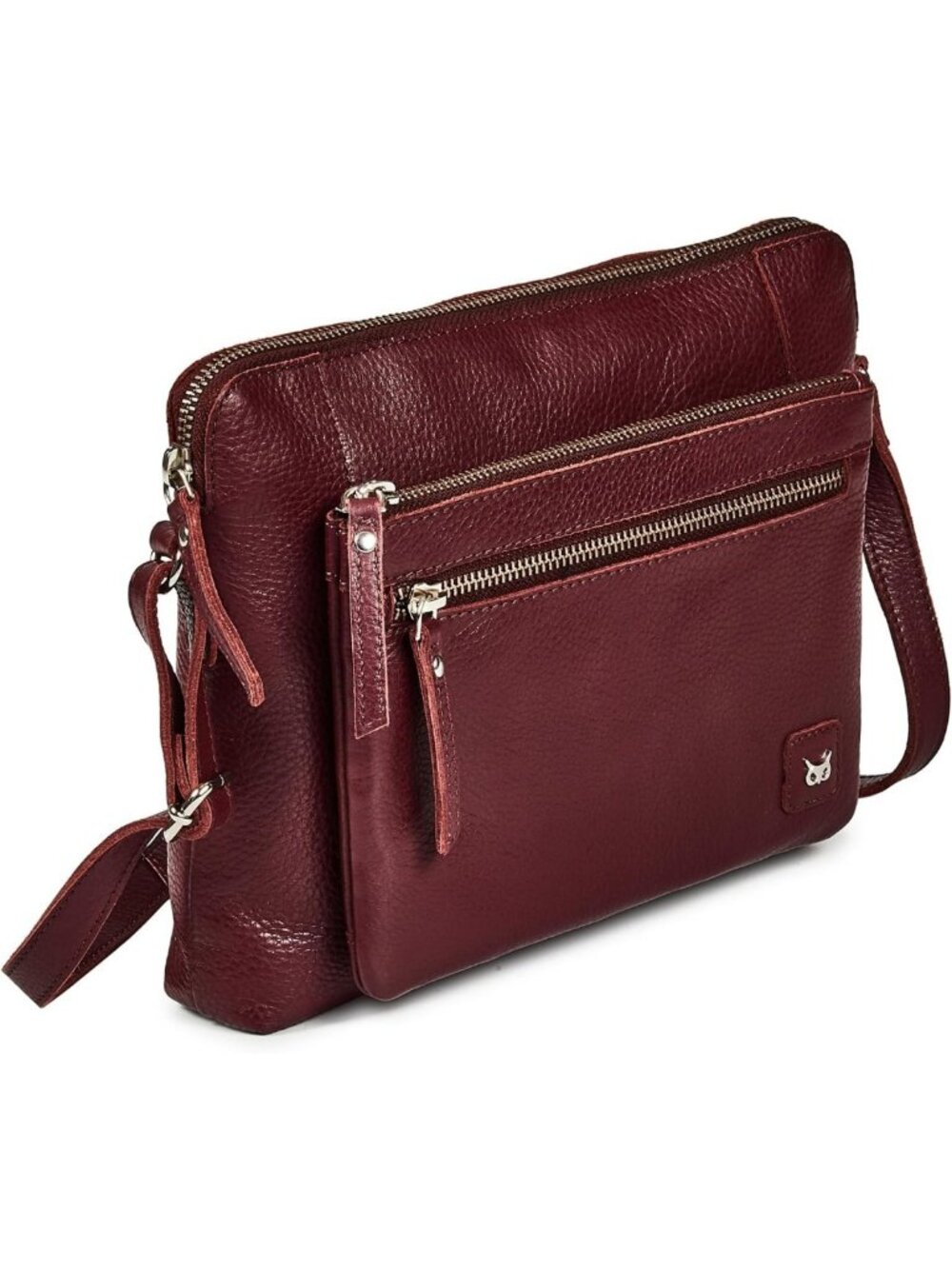 Soft Genuine Leather Crossbody Bag for Women - Small Sling Shoulder Purse